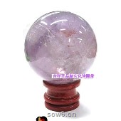 紫水晶球75MM