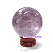 紫水晶球直径80-83MM